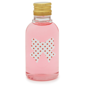 Botella 50 ml PET tapon rosca dorada Botella 50 ml PET tapon rosca dorada