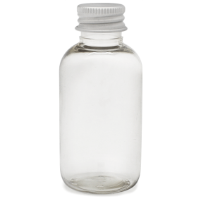 Botella 55 ml PET boston tapon rosca de aluminio Botella 55 ml PET boston tapon rosca de aluminio