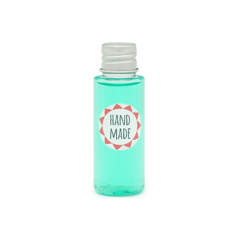 Frasco cilindrico pet 30 ml tampa aluminio