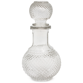 Licorera 250 ml redonda de cristal Licorera 250 ml redonda de cristal