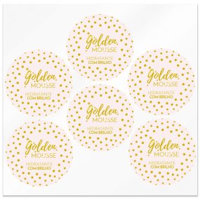 Adesivos golden mousse