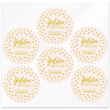 Adesivos golden mousse