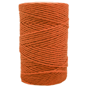 Cordon de algodon naranja Cordon de algodon naranja