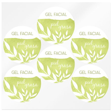 Autocollants en gel facial pour la peau grasse