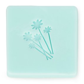 Carimbo pequeno palmeiras para sabonetes