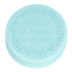Molde personalizado coroa floral