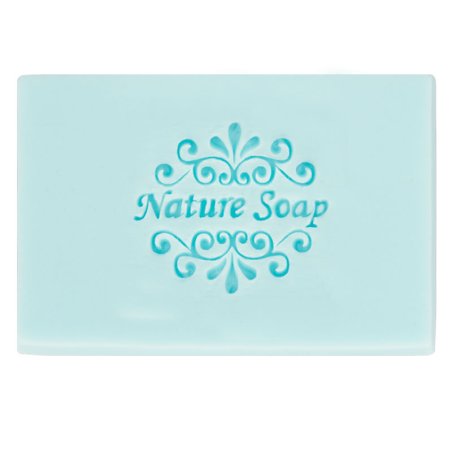 Sello para jabones retro natural soap