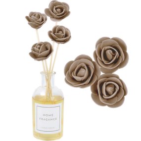 Vareta mikado com flor castanha