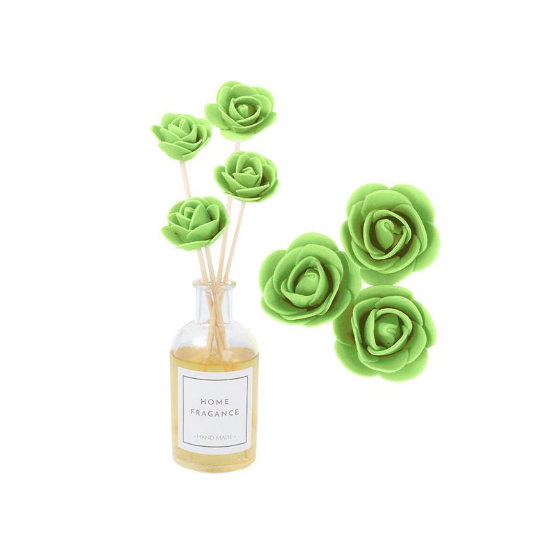 Tige mikado à fleur vert pistache