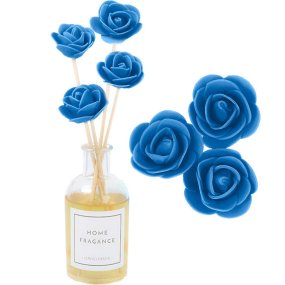 Vareta mikado com flor azul