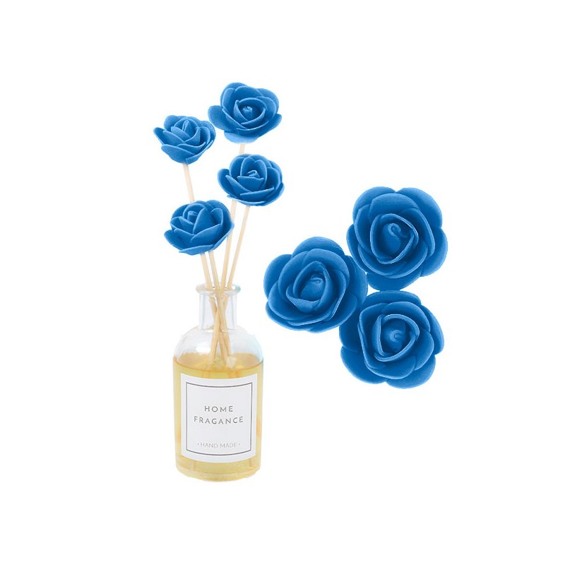 Varillas con flor azul para mikado