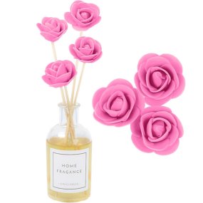 Tige de Mikado avec fleur de fucise Tige de Mikado avec fleur de fucise