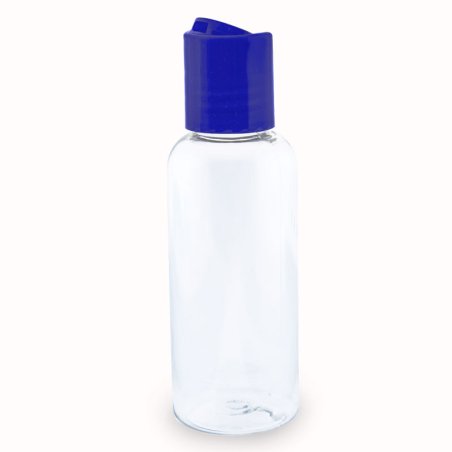 Récipient PET 60 ml bleu marine dis-top capuchon