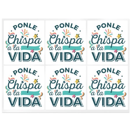 Pegatinas para velas ponle chispa a la vida