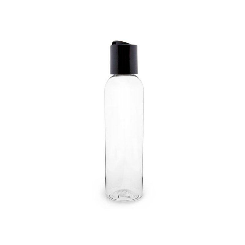 Bouteille plastique 150 ml bouchon dis-top noir