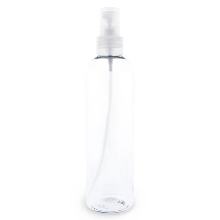 Bouteille plastique 250 ml pulverisateur transparent