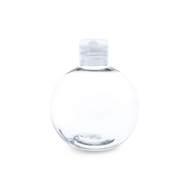 Botella pet sphere tapon bisagra translucido