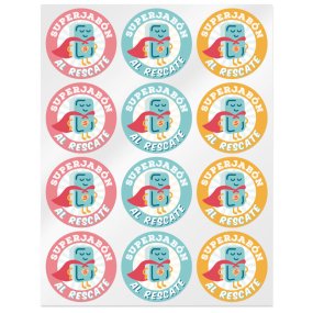 Pegatinas super jabon al rescate Pegatinas super jabon al rescate