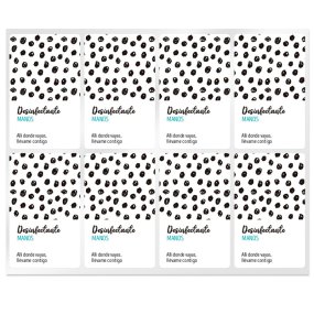Adesivos desinfetante para maos me leve consigo