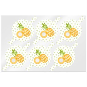 Tampas para velas modelo abacaxi Tampas para velas modelo abacaxi