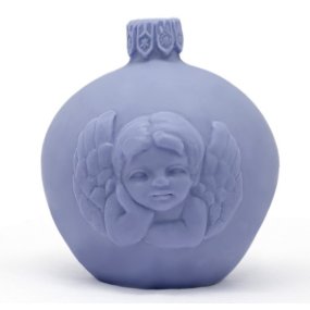 Molde para hacer velas Bola de Navidad Molde para hacer velas Bola de Navidad