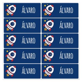 Autocollants de fusée spatiale personnalisés Autocollants de fusée spatiale personnalisés