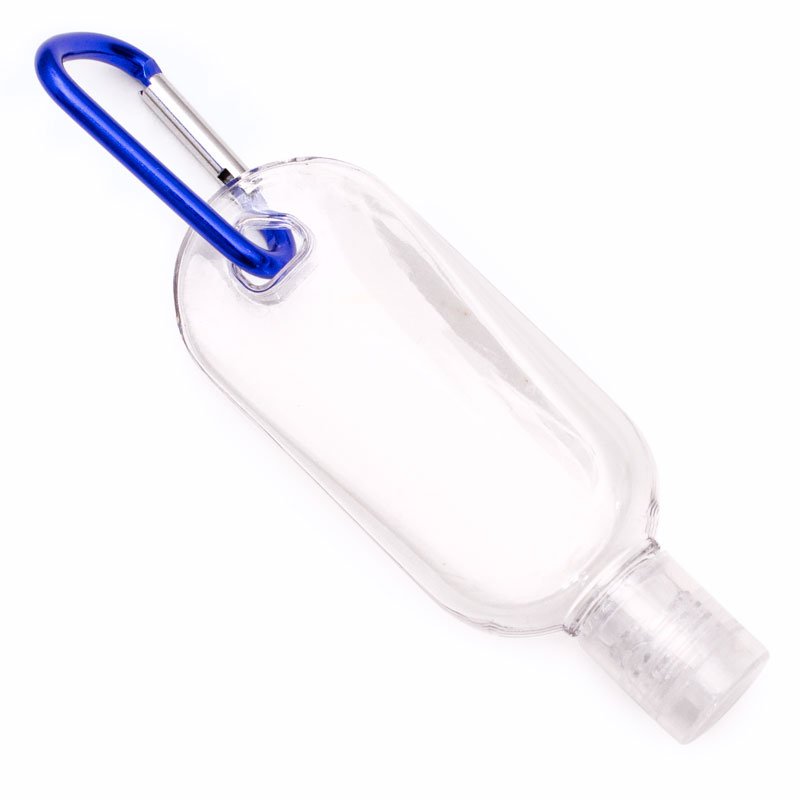 Flacon 60 ml avec mousqueton à suspendre