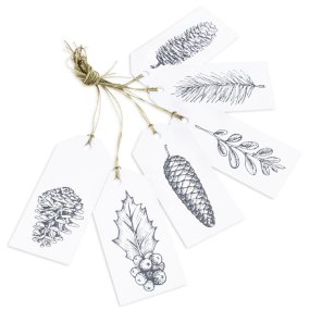 Mélangez 12 étiquettes pour Noël