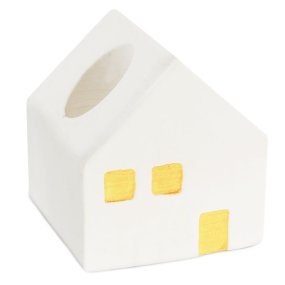 Molde porta-velas casinha Molde porta-velas casinha