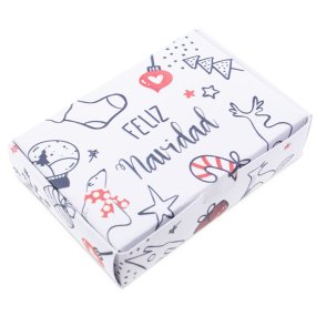 Caja de navidad para jabones Caja de navidad para jabones