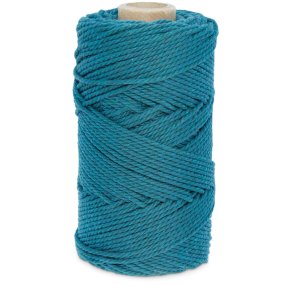 Cordão de algodão pretróleo Cordão de algodão pretróleo