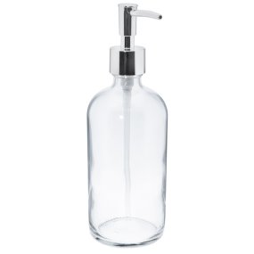 Flacon en verre de 450 ml avec distributeur