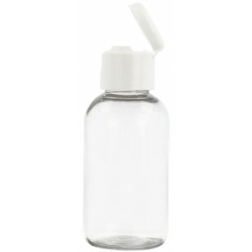 Botella 55 ml PET boston tapon bisagra por mayor