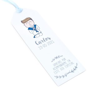 Marcapaginas comunhao menino