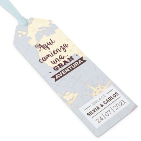 Marcapaginas aqui começa uma grande aventura