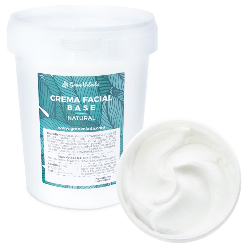 Creme visage base naturel