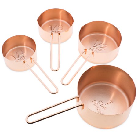 Set 4 conchas de medição