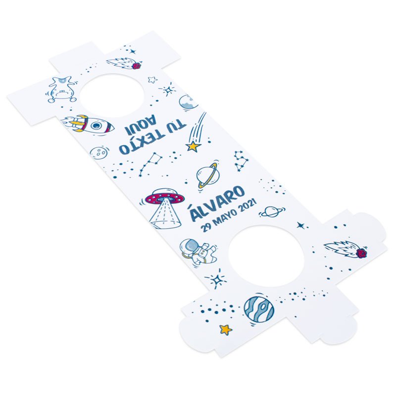 Boite personnalisee planetes pour packaging