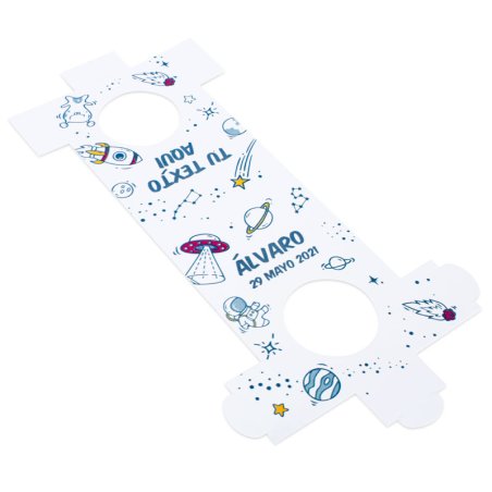 Boite personnalisee planetes pour packaging