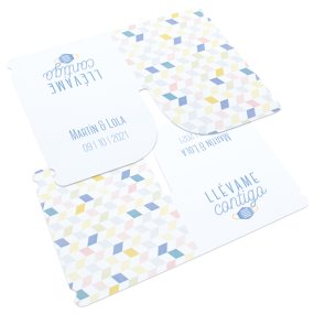 Porta-máscaras personalizados me leva contigo