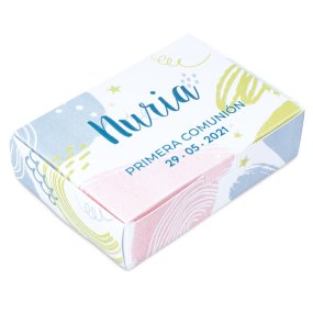 Caja personalizada de colores para jabones Caja personalizada de colores para jabones
