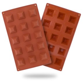 Moule pyramidal en silicone Moule pyramidal en silicone
