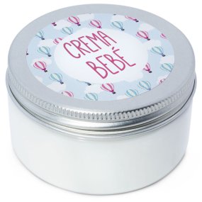 Autocolantes redondos balao de ar quente