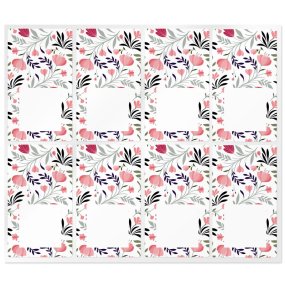 Pegatinas rectangulares spring Pegatinas rectangulares spring