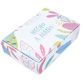 Caixa tropical para sabonetes