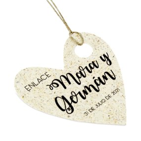 Etiquetas personalizadas casamento coracao