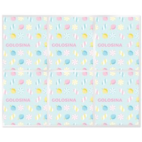 Pegatinas para labiales de golosina Pegatinas para labiales de golosina