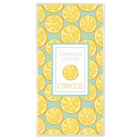 Adesivos laranjas para ambientadores