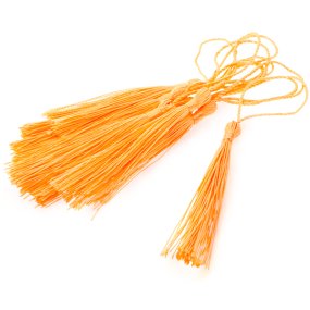 Borlas de hilo naranjas Borlas de hilo naranjas