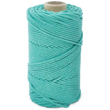 Cordon de coton de couleur menthe